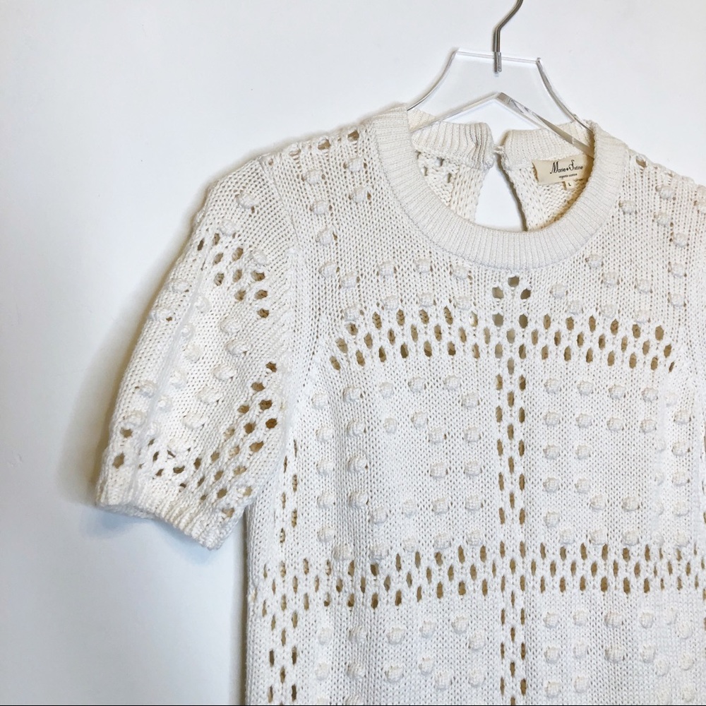 Marie Sixtine Organic Cotton Crochet Dress - Picture 2 of 9